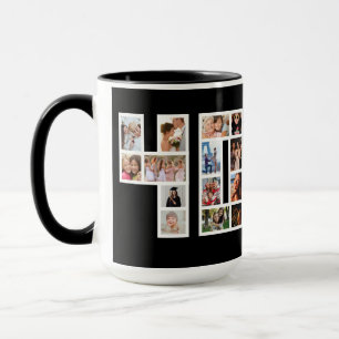 40th Birthday Photo Collage Mug