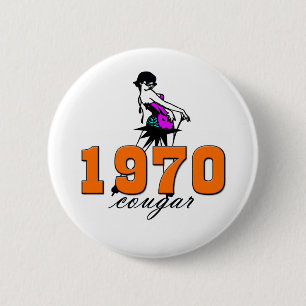 40th Birthday Pinback Button