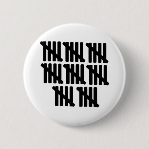 40th birthday pinback button
