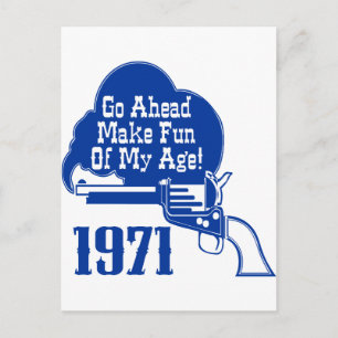 40th Birthday Postcard