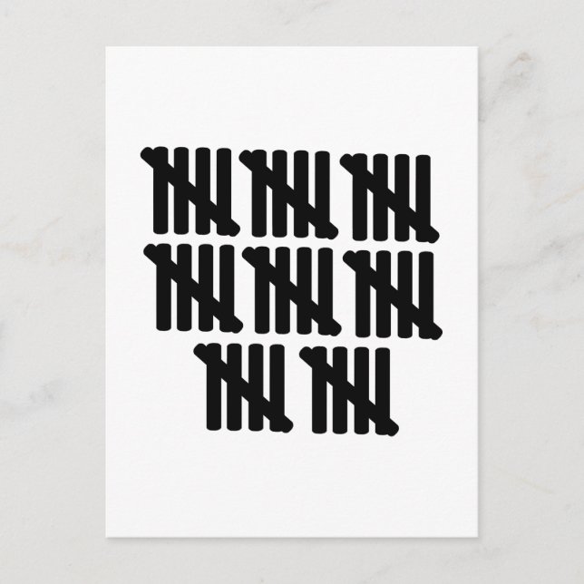 40th birthday postcard (Front)