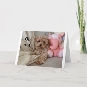 *40th BIRTHDAY* SOMETHING TO "BARK ABOUT" Card