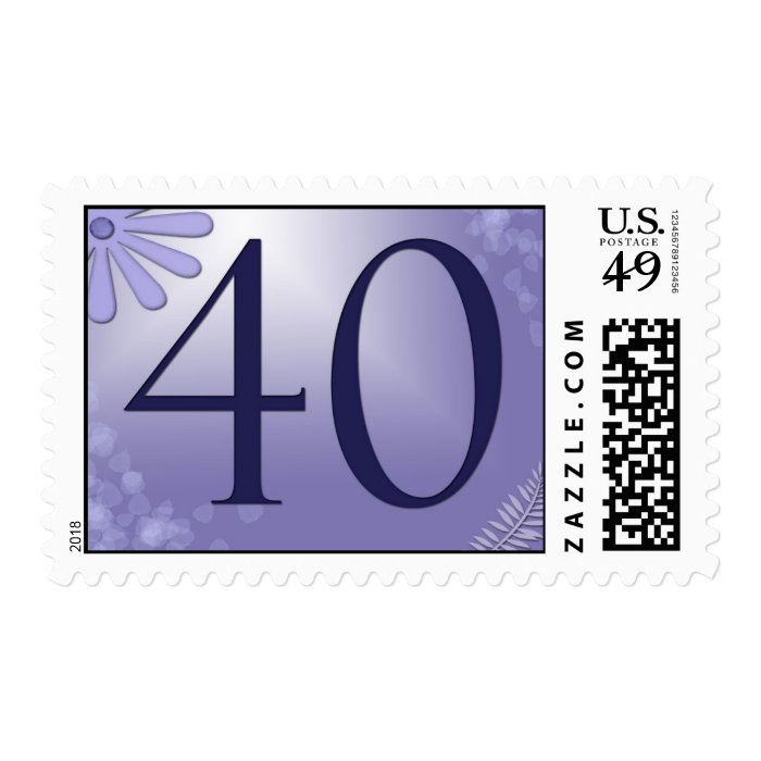 40th Birthday Stamps