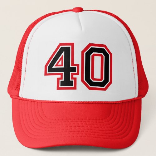 40th Birthday Trucker Hat