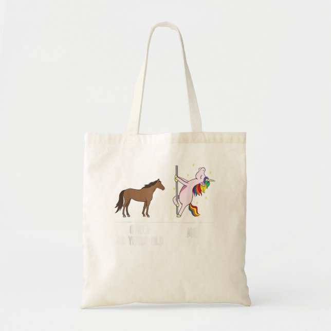 40th Birthday Unicorn Funny 40 Years Old Other me  Tote Bag (Front)
