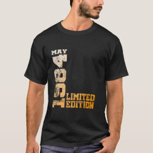 40th Birthday Vintage 1984 May 40 Year Men Women L T-Shirt