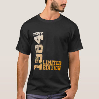 40th Birthday Vintage 1984 May 40 Year Men Women L T-Shirt