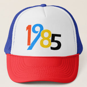 40th Birthday Vintage 1985 40 Years Old Gifts Trucker Hat