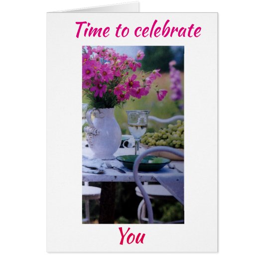 40th BIRTHDAY WISHES FOR HER Cards (Front)