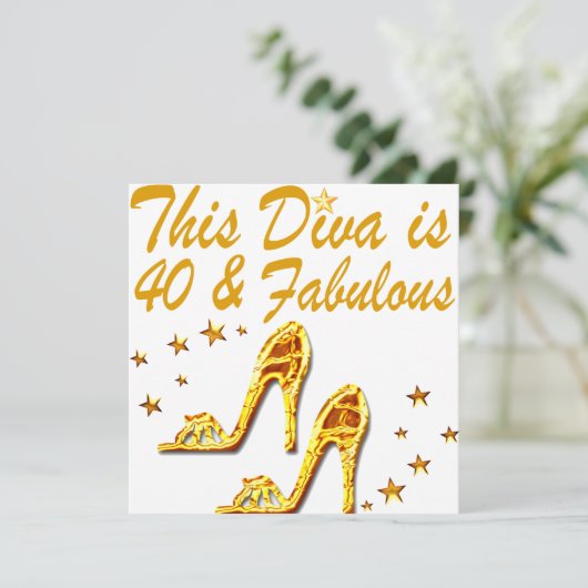 40TH GOLD SHOES (Standing Front)