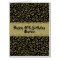 40th Jumbo Birthday Number Pattern Gold/Black