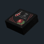 40th Ruby Red Rose Anniversary Gift Box<br><div class="desc">40th Ruby Red Rose Anniversary Design Keepsake Gift Box ready for you to personalize. 😊This Product is 100% Customizable. Graphics and/or text can be added, deleted, moved, resized, changed around, rotated, etc... ✔(just by clicking on the "EDIT DESIGN" area) ⭐99% of my designs in my store are done in layers....</div>