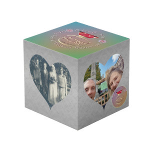 40th Ruby Wedding Anniversary Heart Frames
