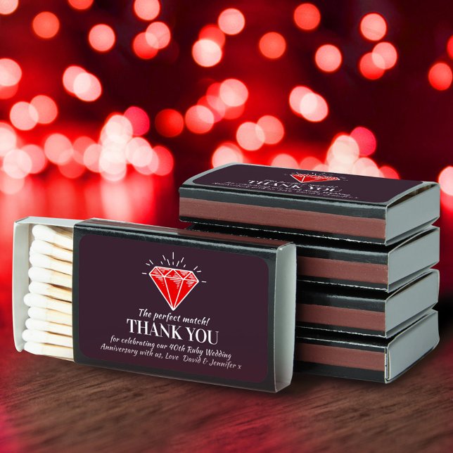 40th Ruby wedding anniversary perfect Match (Creator Uploaded)