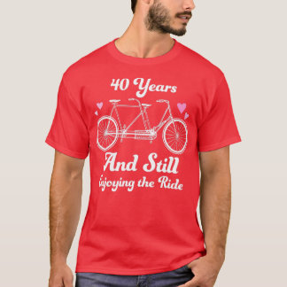 40th Wedding Anniversary  40 Years Together Gift I T-Shirt