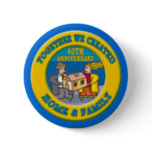 40th Wedding Anniversary Button