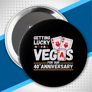 40th Wedding Anniversary - Couples Las Vegas Trip Button