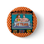 40th Wedding Anniversary Gifts Button