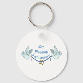 40th wedding anniversary gifts t keychain