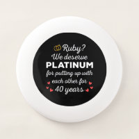 40th Wedding Anniversary I - Ruby Funny Couple