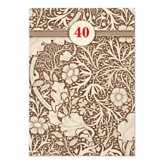 40th wedding anniversary invitations