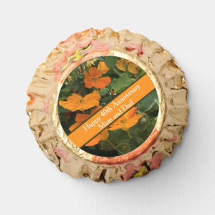40th Wedding Anniversary Nasturtium alternative Reese's Peanut Butter Cups