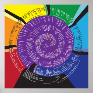 40x40 We Belong with Perspective Poster