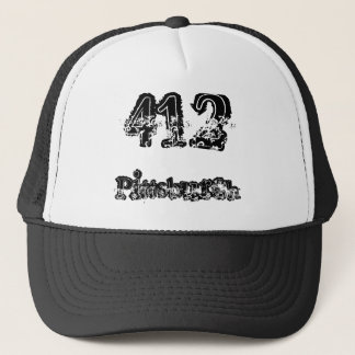412, Pittsburgh Trucker Hat