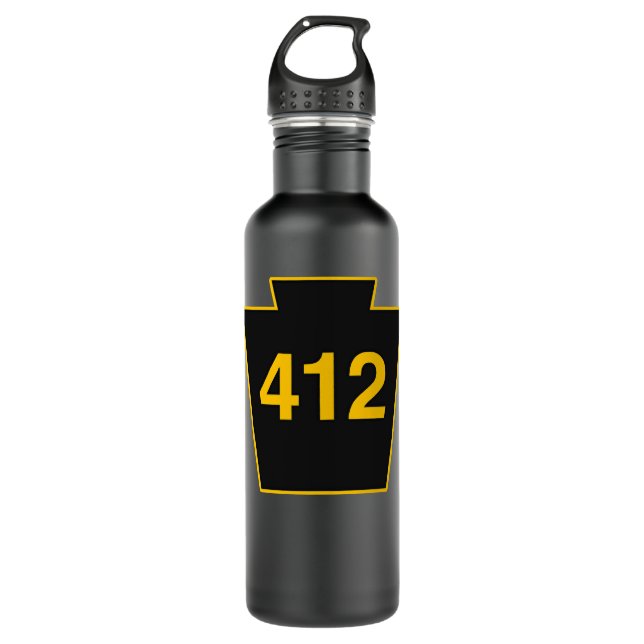 412 STAINLESS STEEL WATER BOTTLE (Front)