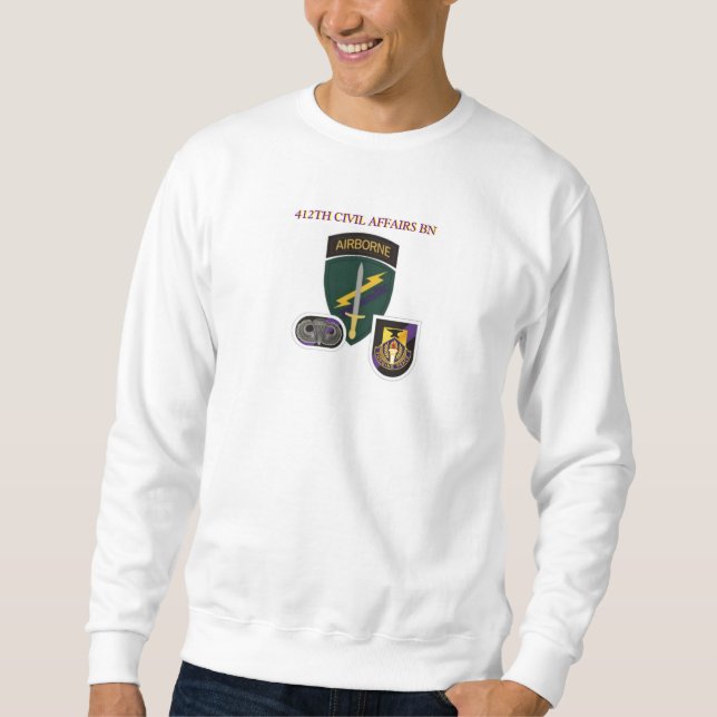 412TH CIVIL AFFAIRS BATTALION SWEATSHIRT (Front)
