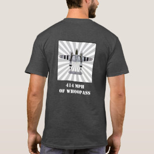 414 MPH of Whoopass - P-38 Lightning T-Shirt