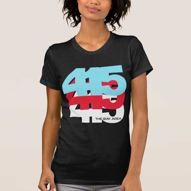 415 Area Code T-Shirt (Front)