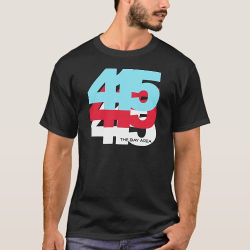 415 Area Code T_Shirt