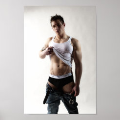 Male Model Posters & Prints | Zazzle
