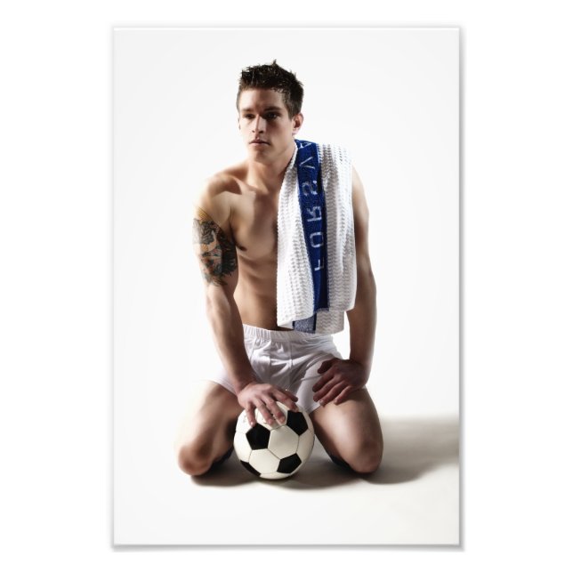 41873a Soccer Jock Photo Print (Front)