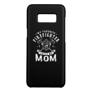 41.My Favorite Firefighter Calls Me Mom Case-Mate Samsung Galaxy S8 Case