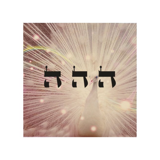 41 Self Esteem - 72 Names of God Wood Wall Art (Front)