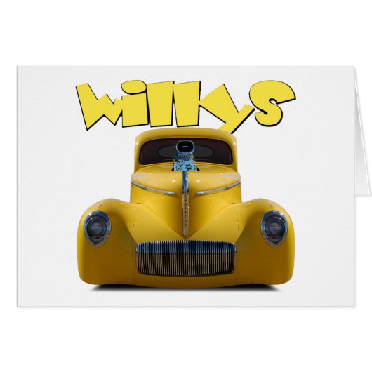 41 willys coupe cards (Front Horizontal)