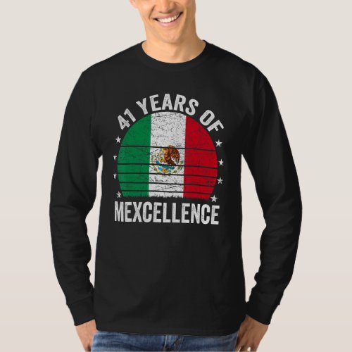 41 Year Old Birthday Mexican 41st Birthday Pun Vin T_Shirt