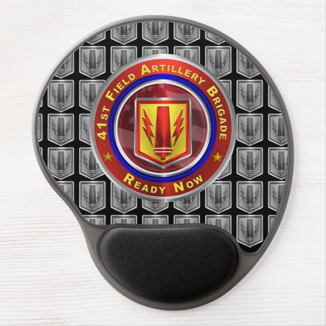 41st Field Artillery Brigade  Gel Mouse Pad (Front)
