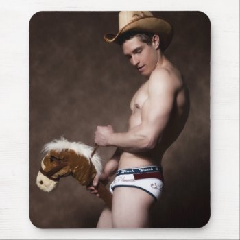 42067a Cowboy Mouse Pad by Prairie_Visions at Zazzle