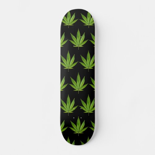 420WeedArmy 7 78 black Skateboard
