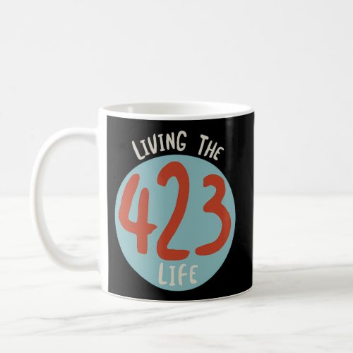 423 Area Code Tn Tennessee Coffee Mug