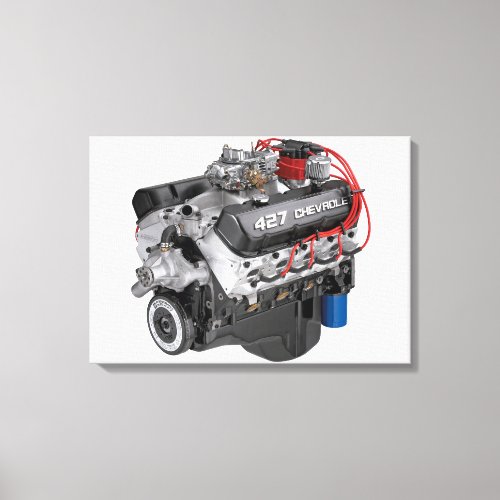 427 Chevy Big Block Engine Canvas Print