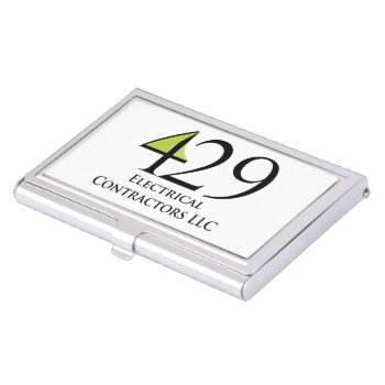 429 Electrical Business Card Case by capturedbyKC at Zazzle