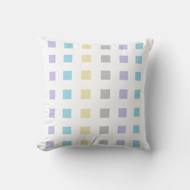 42 Dots Throw Pillow (Front)