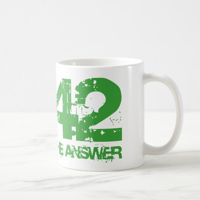 42 Is The Answer Mug (Right)