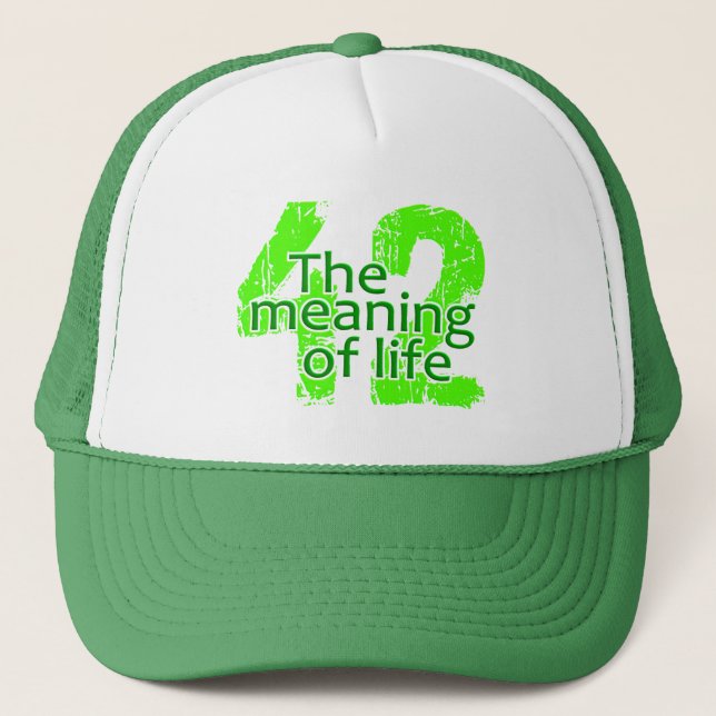 42 Meaning of Life hat (Front)