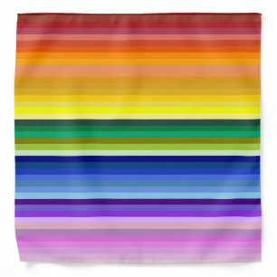 42 Stripes Rainbow Spectrum Bandana