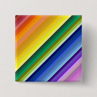 42 Stripes Rainbow Spectrum Button